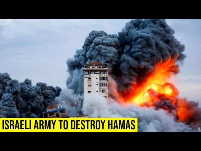 Netanyahu vows to Destroy Hamas in Gaza.