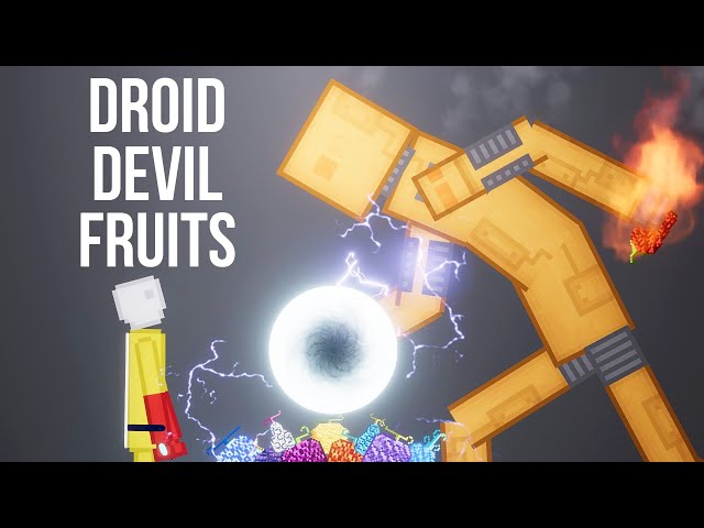 Upgrade Droid Devil Fruit vs SAITAMA - People Playground 1.23.10