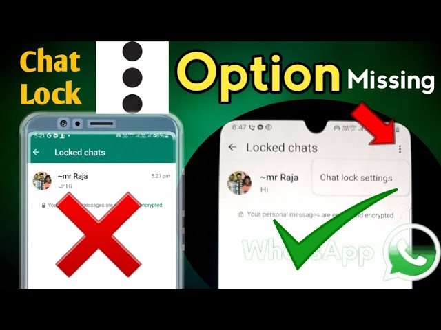 Whatsapp Chat Lock 3 Dot Option Not Showing | Whatsapp Chat Lock Settings Update Missing | Tamil rek