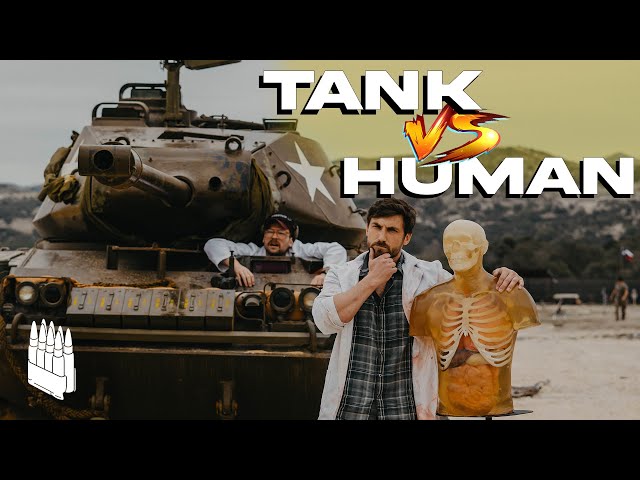 What Happens If A Tank Shoots Directly at a Human (Point Blank)