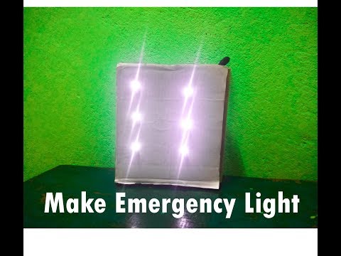 how to make Emergency Light at home