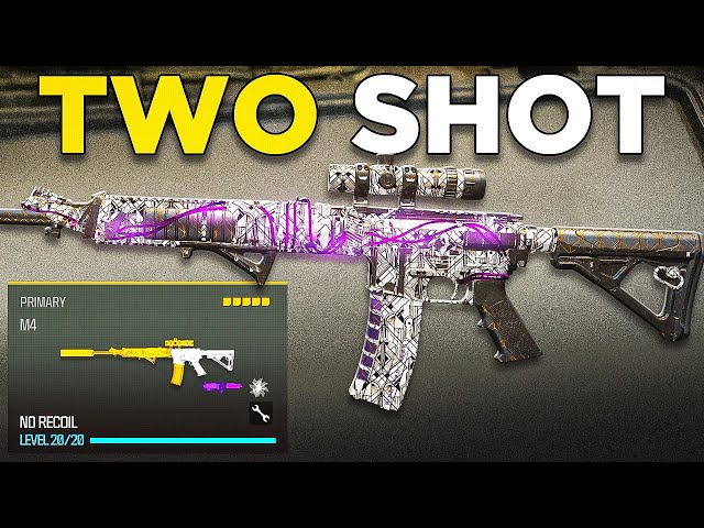 the FASTEST KILLING AR in WARZONE! (M4)