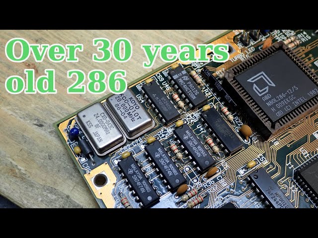 Let's repair an old 286 mainboard Jaton JAM-2301-V1