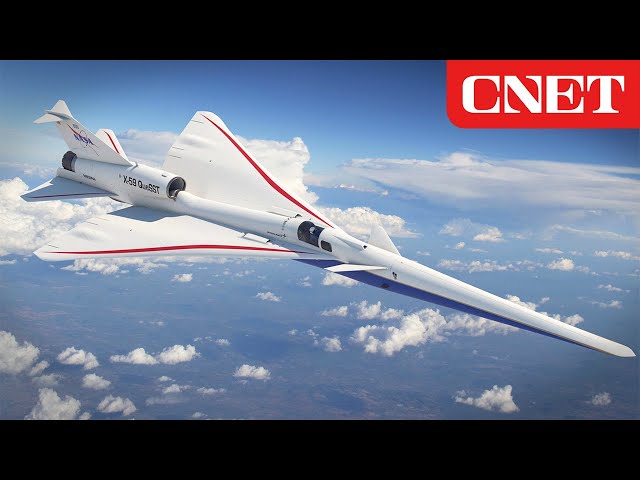Exclusive look at NASA's low-boom supersonic plane
