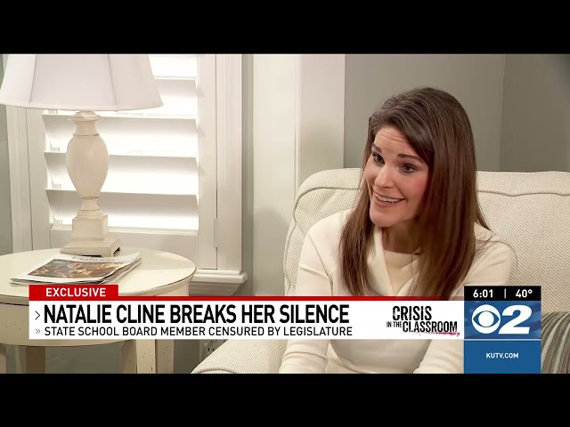 State board member Natalie Cline breaks her silence in exclusive interview