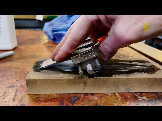 Adam Savage's Favorite Tools: Woodworking Chisel Sharpening!