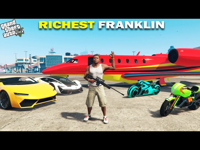 GTA 5 : Franklin Become Richest Person In Los Santos in GTA 5 !