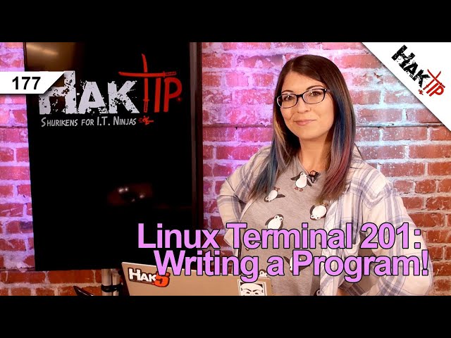 Building a Program With Shell Scripting!: Linux Terminal 201 - HakTip 177