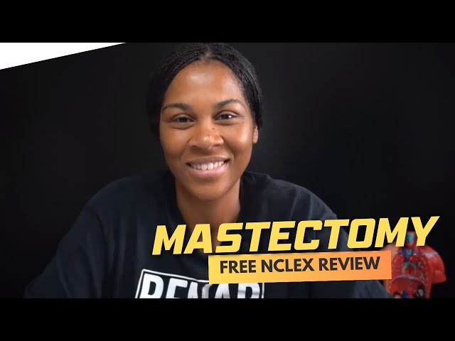 Mastectomy NCLEX V2 Review | Monday Motivation with Regina MSN, RN