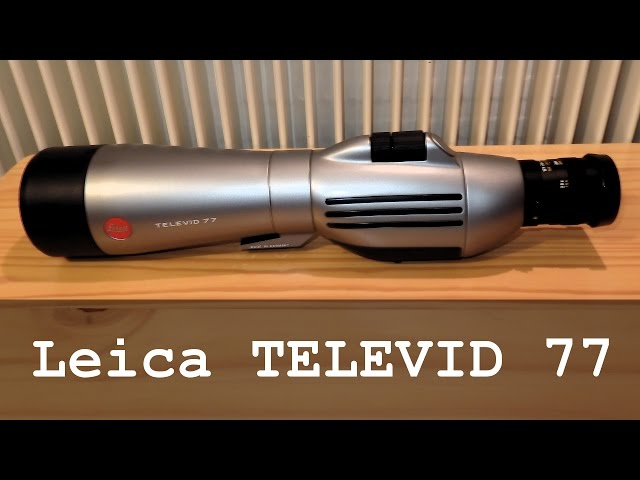 Leica TELEVID 77 mm 20-60x - spektive unboxing