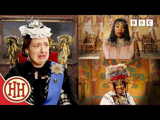 Queen Vic's Group Chat | Gruesome Guide to Growing Up | Horrible Histories