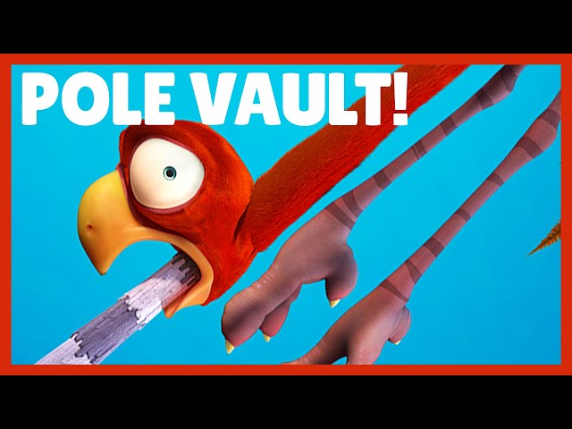 Pole Vault! | Cracké | Cartoon Animation For Kids