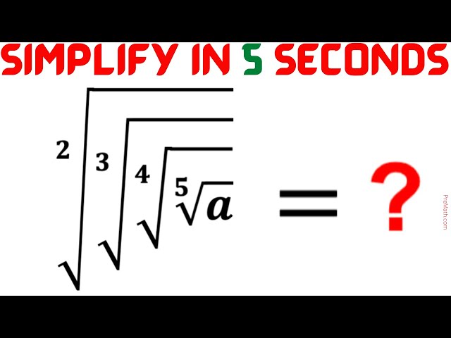 College Entrance Question | Learn this Trick to solve instantly | Math OlympiadPreparation