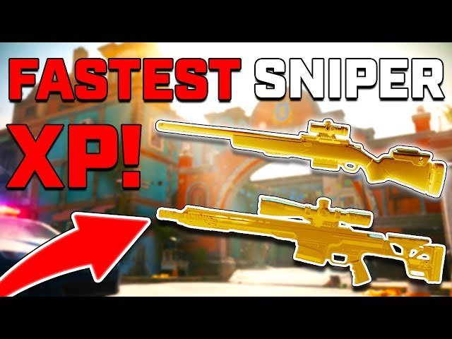HOW TO LEVEL UP SNIPERS FAST IN MW2! (EASY SNIPER WEAPON XP)
