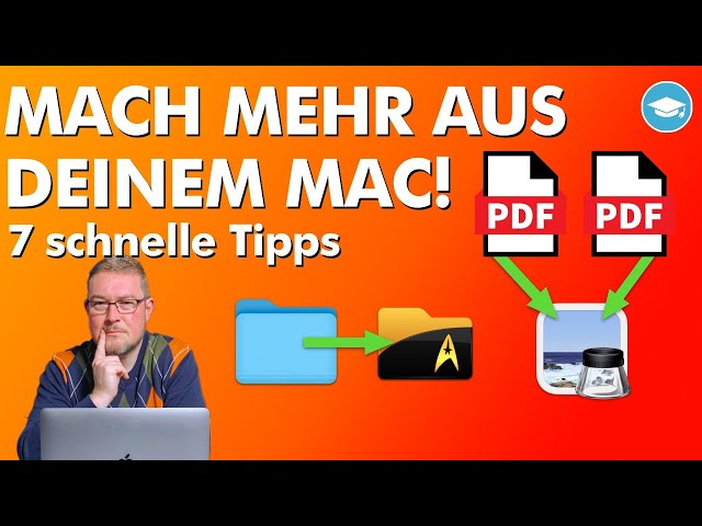 Mac-Produktivität auf neues Level: PDFs kombinieren, Dateien en bloc umbenennen, Icons ändern uvm.!