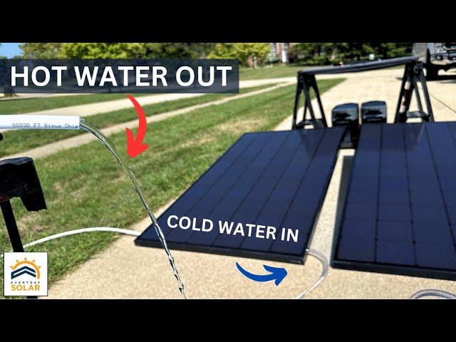 Producing More Power By Cooling Solar Panels | Trial 2