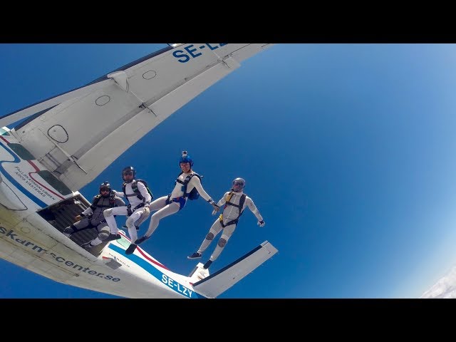 Video blog #19 Skydiving in Sweden is amazing!