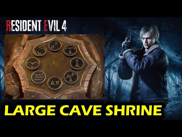Large Cave Shrine Puzzle: Chapter 4 | Resident Evil 4 Remake