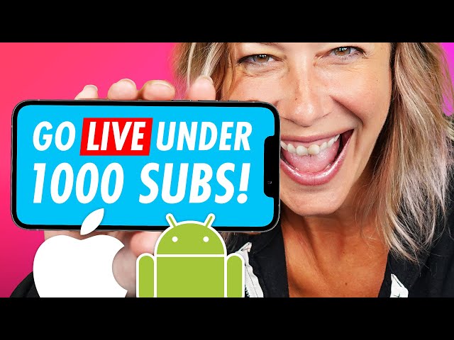 Livestream to YouTube Mobile WITHOUT 1000 Subscribers!