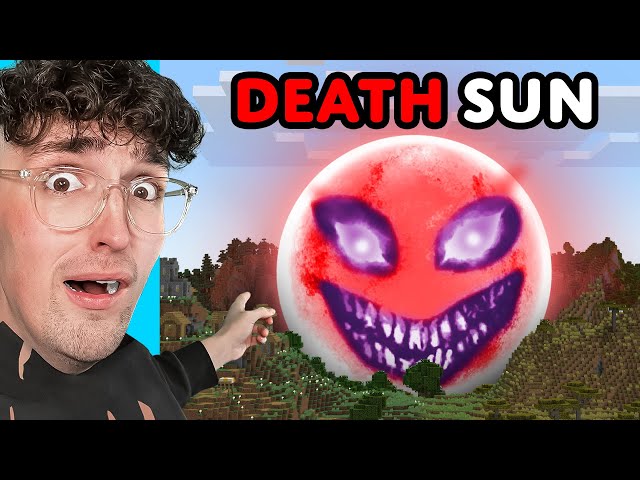 I Scared My Friends with DEATH SUN in Minecraft