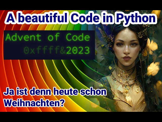 Python Tutorial deutsch, Advent of Code 2023 startet bald
