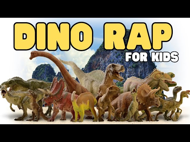 Dino Rap for Kids | Rap along with us and learn about dinosaurs!