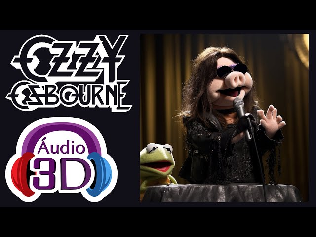 Ozzy Osbourne & Miss Piggy - Born to Be Wild | Mind-Blowing 3D Audio!