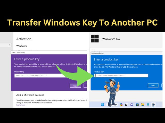 2024 FIX ✅How to Transfer a Windows 10 or 11 License to a New PC
