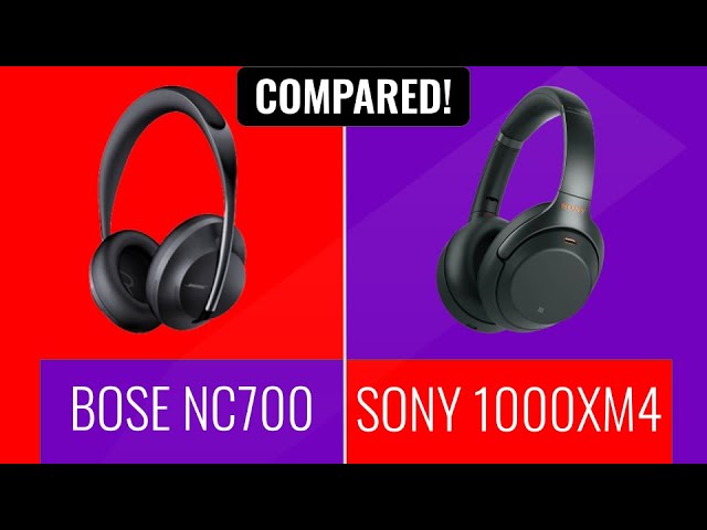 Bose 700 vs Sony 1000XM4 (Audiophile Review) // Bose 700 Review // Sony 1000XM4 Review