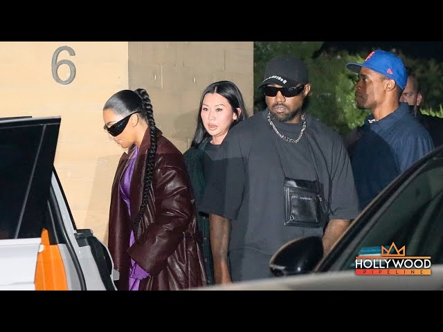 Kim Kardashian & Kanye reunite for dinner at Nobu Malibu
