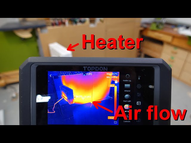 More uses for infrared camera -- Buildings, farming, machinery