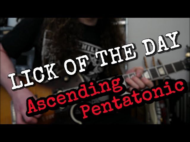 Melodic Pentatonic | LICK OF THE DAY | Guitar Lesson