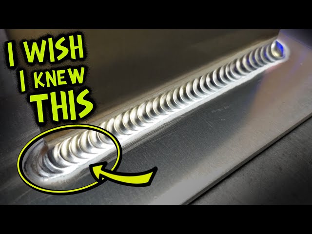 get the BEST ARC CONTROL tig welding aluminum (here's how) how to tig weld aluminum