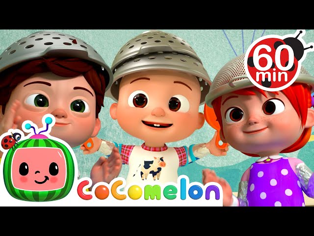 Clean Machines (family playtime) | Cocomelon | Party Playtime Nursery Rhymes and Kids Songs!