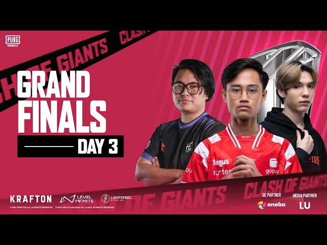 [ENG] PUBG MOBILE RUTHLESS CLASH OF GIANTS SEASON 4| GRAND FINALS| DAY 3 FT. #HORAA #BTR #DRS #VPE