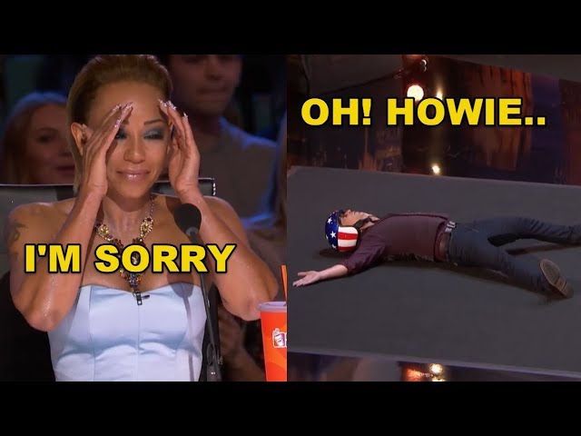 [O M G] HOWIE MANDEL put his LIFE again in this DANGEROUS ACT!   America's got Talent 2018