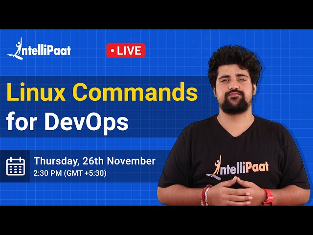 Linux Commands for DevOps | Linux Commands Tutorial for Beginners | DevOps Training | Intellipaat
