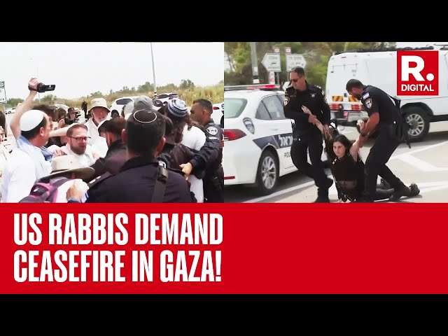 Arrests Made As Israeli And US Rabbis Protest Near Gaza Border, Demanding Ceasefire