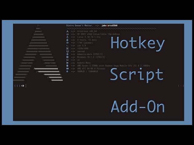 Added functionality for hotkeys script