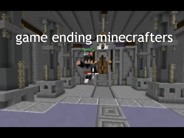 game ending minecrafters on an alt