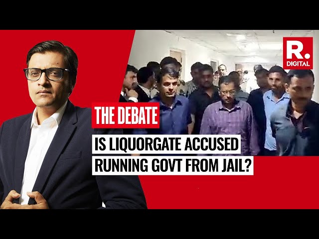 Is Kejriwal Trying To Win Sympathy Votes By Writing Order Letters From Jail?  Arnab's Debate