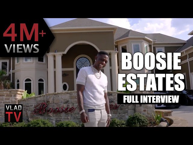 Boosie Gives a Tour of Boosie Estates on 88 Acres, 26K Sq Ft Mansion & 7 Homes (Full Interview)