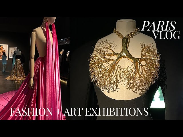 Fashion and art exhibitions: Schiaparelli, Saint Laurent, Fondation Louis Vuitton | Paris vlog
