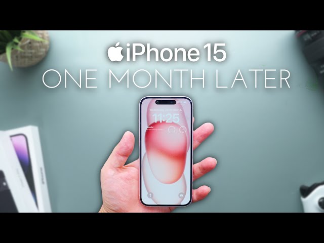 iPhone 15 One Month Later - A Very Comprehensive Review!!