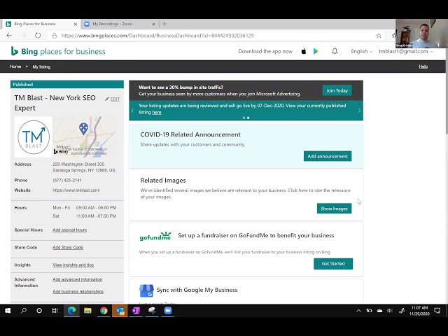 How to Sync Google my Business Updates into Bing Places for Business