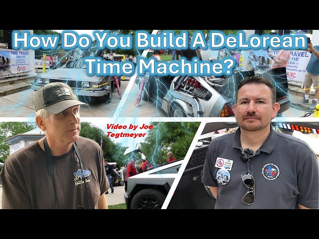 What does it take to build a DeLorean Time Machine? Let's ask the owner Rob Wyckoff and find out!
