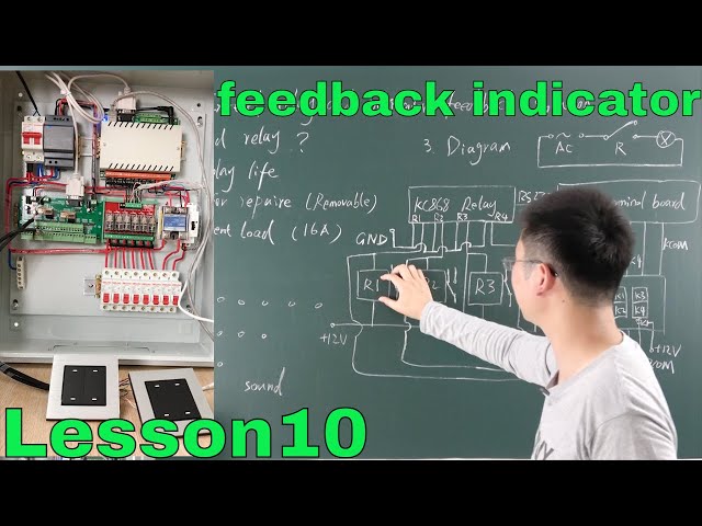 【IoT training lesson beginners #10】Extend relay and switch panel indicator feedback