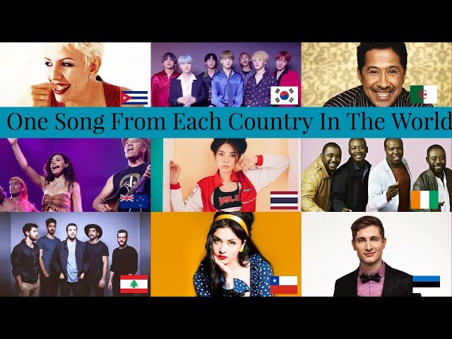 One Song From Each Country In The World