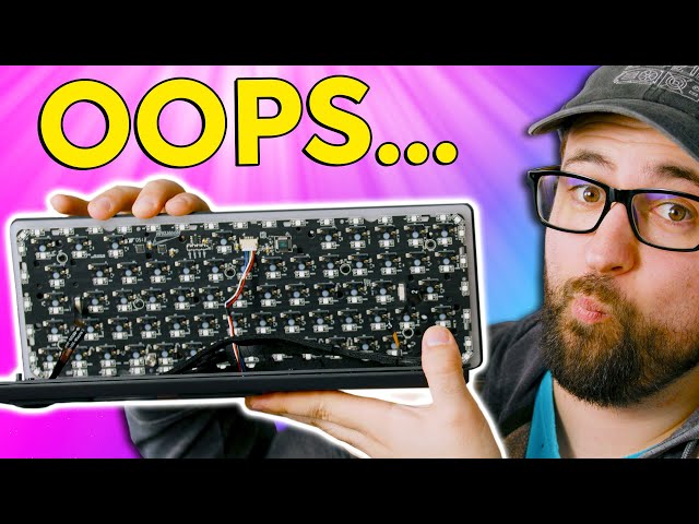 OOPS, we took it apart! - Mountain Everest 60 Keyboard