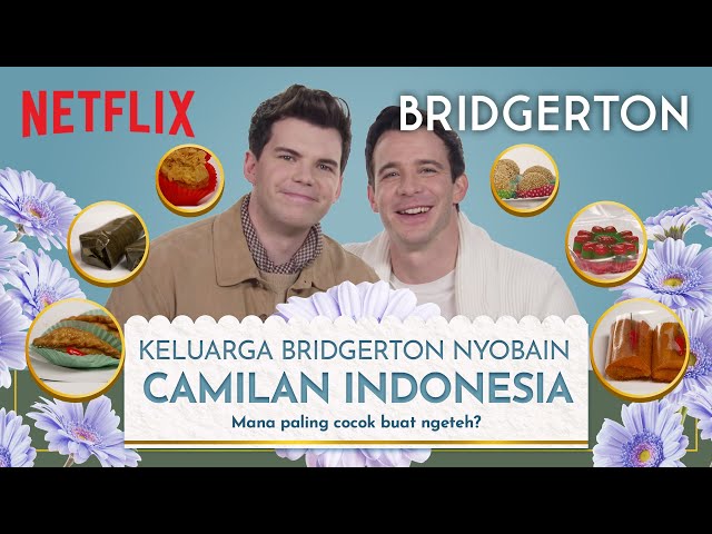 Colin & Benedict Bridgerton Nge-rate Camilan Indonesia | Bridgerton